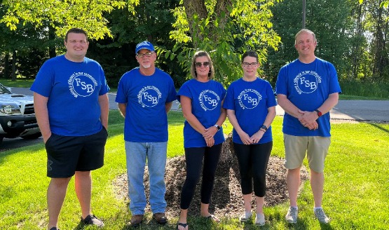 FSB Volunteers at the Steuben County United Way Day of Caring June 2022
